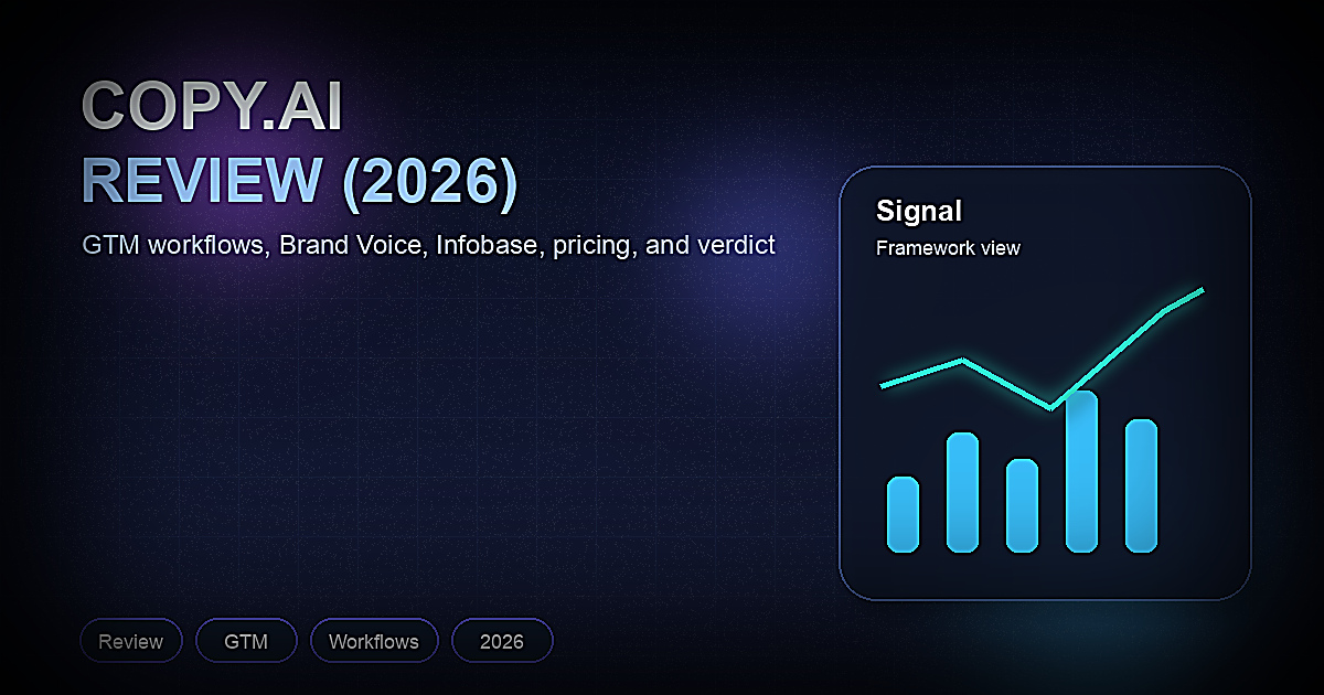 Copy.ai Review 2026: Is It Worth It?