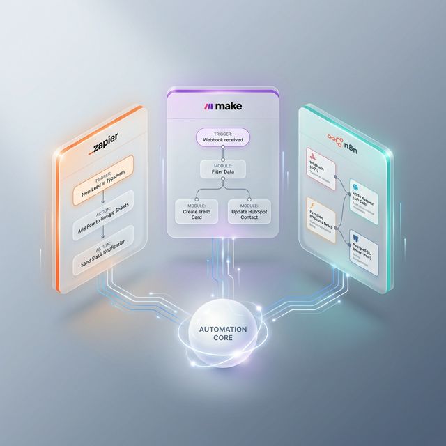 Zapier vs Make vs n8n: Complete Automation Comparison (2026)